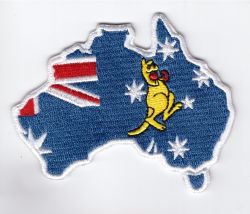 Australian Boxing Kangaroo Patch