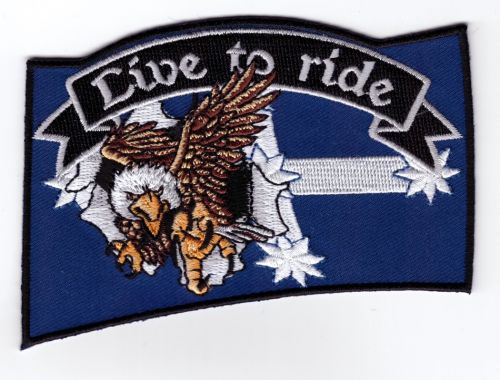 Eureka Eagle LTR Flag Embroidered Patch