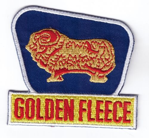 Golden Fleece Sign Embroidered Patch