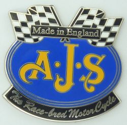 AJS Flags Lapel Pin / Badge