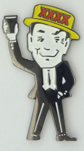 XXXX Iconic 4 X Man Lapel Pin / Badge