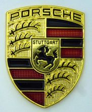 Porsche Shield Lapel-Pin Badge