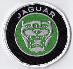 Jaguar Emblem Round Embroidered Patch
