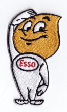 Esso Oil Drop Man Embroidered cloth Patch