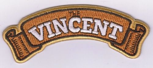 Vincent Embroidered Cloth patch