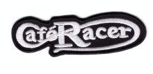 Cafe Racer Script  Embroidered cloth Patch