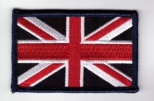 British Flag Embroidered Patch