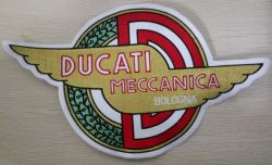 Ducati Meccanica Embroidered Back Patch