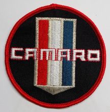 Camaro Round Embroidered Cloth Patch