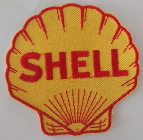 Shell Logo Oil Petroleum Gas Clam Patch