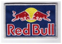 Red Bull Embroidered Cloth Patch