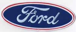 Ford Oval Embroidered Cloth Back Patch