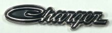 Charger Script Lapel-Pin/Badge