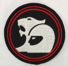 V8 Racing Round Embroidered Patch