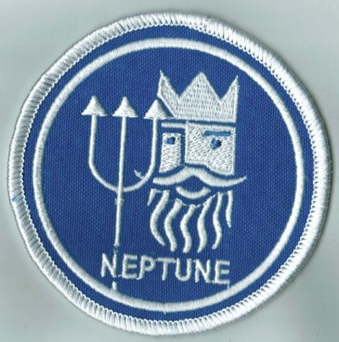 Neptune Embroidered cloth Patch