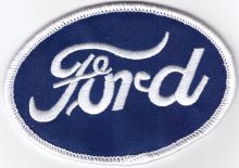 Ford RS Oval Embroidered Patch