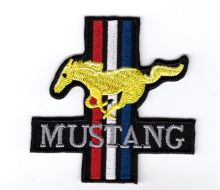 Ford Mustang Quarter Panel Embroidered Patch