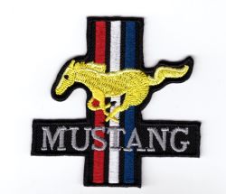 Ford Mustang Quarter Panel Embroidered Patch