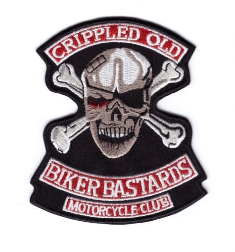 Cripple Old Biker Bastards MC Patch