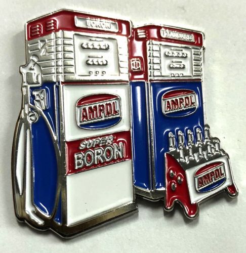 Ampol Boron Bowser Lapel-Pin/Badge