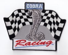 Cobra Shelby Ford Racing Embroidered cloth Back Patch