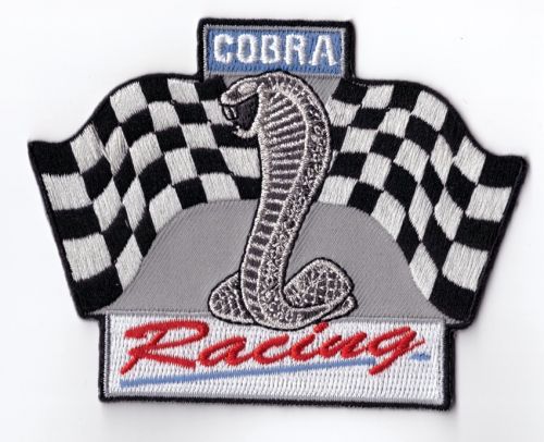 Cobra Shelby Ford Racing embroidered cloth Back Patch