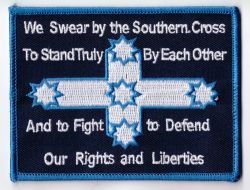 Eureka True Saying Embroidered cloth Patch