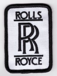 Rolls Royce Embroidered Patch