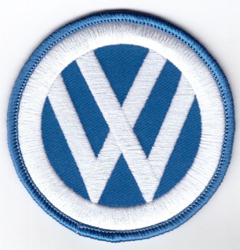 VW Blue Round patch