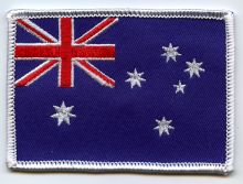 Australian Flag Embroidered Patch