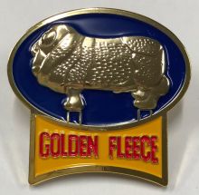 Golden Fleece Sign Metal Badge/Lapel-pin