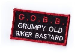 GOBB Biker Embroidered cloth Patch