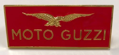 Moto Guzzi Red Oblong Lapel-pin/Badge