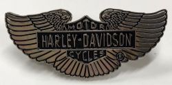 American Muscle Silver Eagle Wings Badge/Lapel-Pin