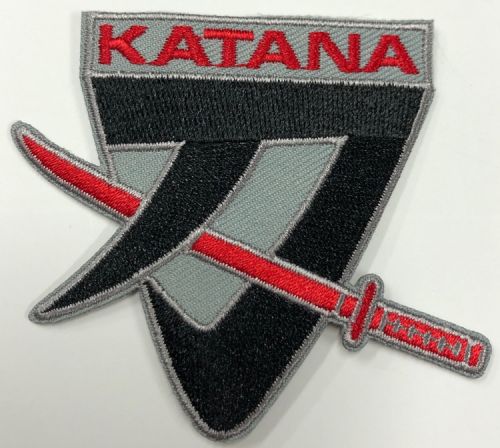 Katana Suzuki Embroidered cloth Patch