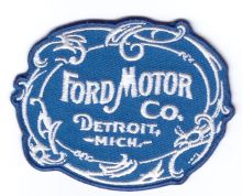 Ford Detroit Michigan Embroidered Cloth Patch