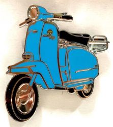 Scooter Retro Vespa Moped Classic Badge/Lape-pin