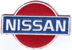 Nissan Rising Sun Embroidered Patch