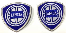 Lancia Duo Early Embroidered Cloth Patches