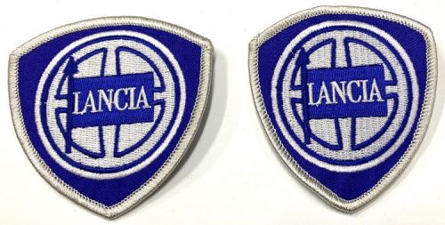 Lancia Duo Early Embroidered Cloth Patches