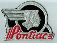 Pontiac Indian Brave Embroidered Patch