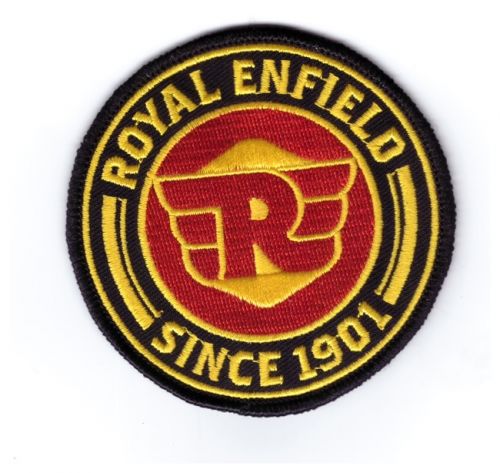 Royal Enfield Round Embroidered Cloth Patch