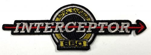 Royal Enfield Interceptor Embroidered Cloth Patch
