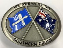 Australian Eureka Pewter Belt Buckle