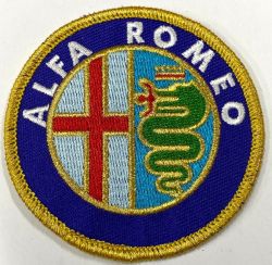 Alfa Romeo Embroidered Cloth Patch