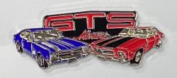 Holden Monaro GTS Duo Metal Badge/Lapel-pin