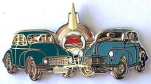 Morris duo Metal Badge/Lapel-pin