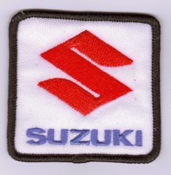 Suzuki Red S on White Patch