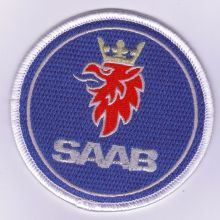 SAAB Embroidered Cloth Patch