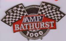 AMP Bathurst 1000 Embroidered cloth Patch